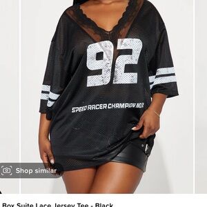 FLASH SALE fashion nova jersey top